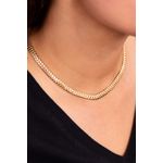 Fashion, accesorii si bijuterii - Femei - Bijuterii femei - Coliere femei - Colier, Heliophilia, metal, auriu, marime universala, 410ELK1742 - Infinity.ro