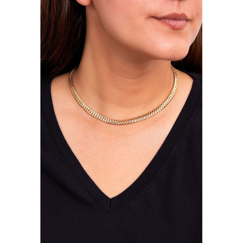 Fashion, accesorii si bijuterii - Femei - Bijuterii femei - Coliere femei - Colier, Heliophilia, metal, auriu, marime universala, 410ELK1742 - Infinity.ro
