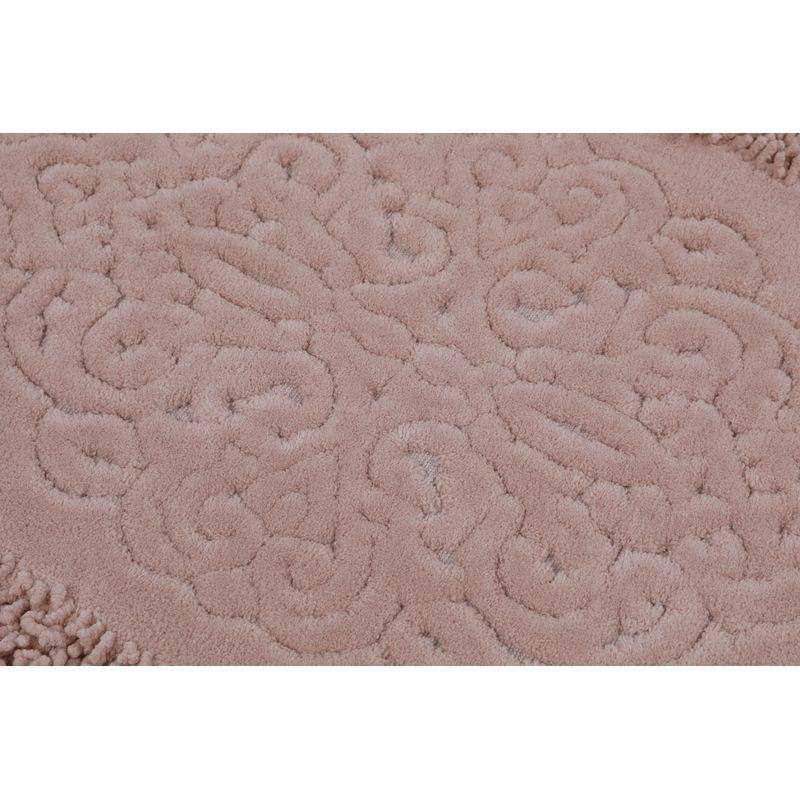 Casa si Gradina - Textile si covoare - Covoare - Covorase baie - Set covorase de baie, L'essentiel Maison, multicolor, 50x60 cm + 60x100 cm, 100% bumbac, antiderapant - Infinity.ro