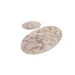 Casa si Gradina - Textile si covoare - Covoare - Covorase baie - Set covorase de baie, L'essentiel Maison, multicolor, 50x60 cm si 60x100 cm, 100% poliester, antiderapant, 359CHL2403 - Infinity.ro