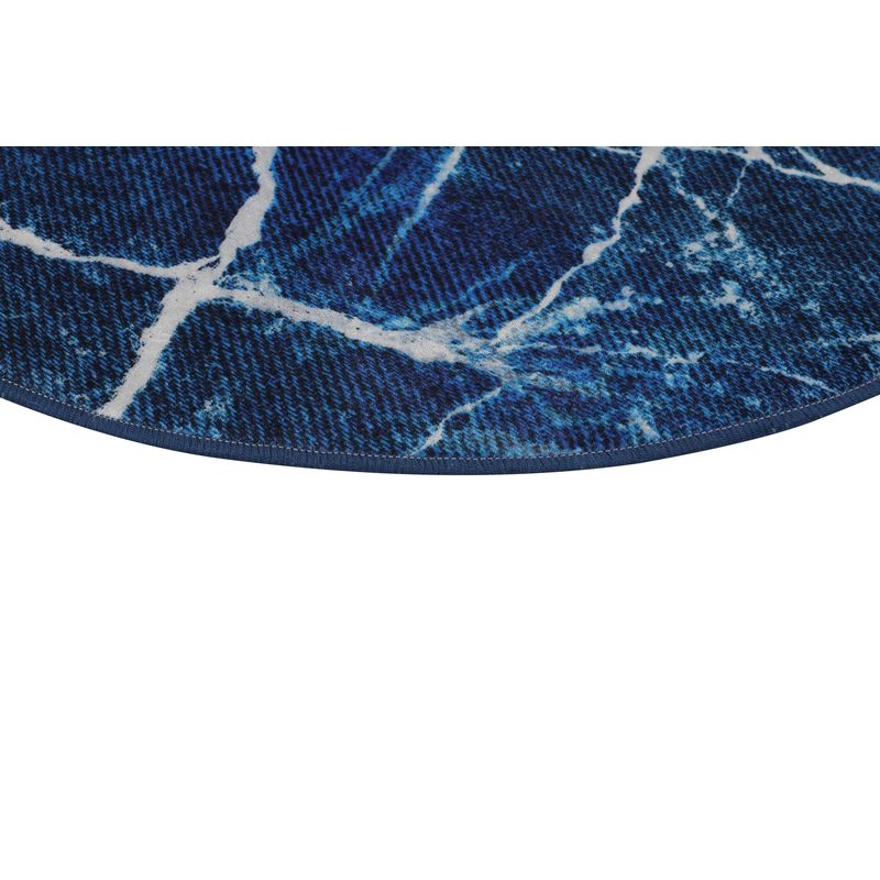 Casa si Gradina - Textile si covoare - Covoare - Covorase baie - Covoras de baie, L'essentiel Maison, multicolor, diametru 100 cm, 100% poliester, antiderapant, 359CHL4129 - Infinity.ro