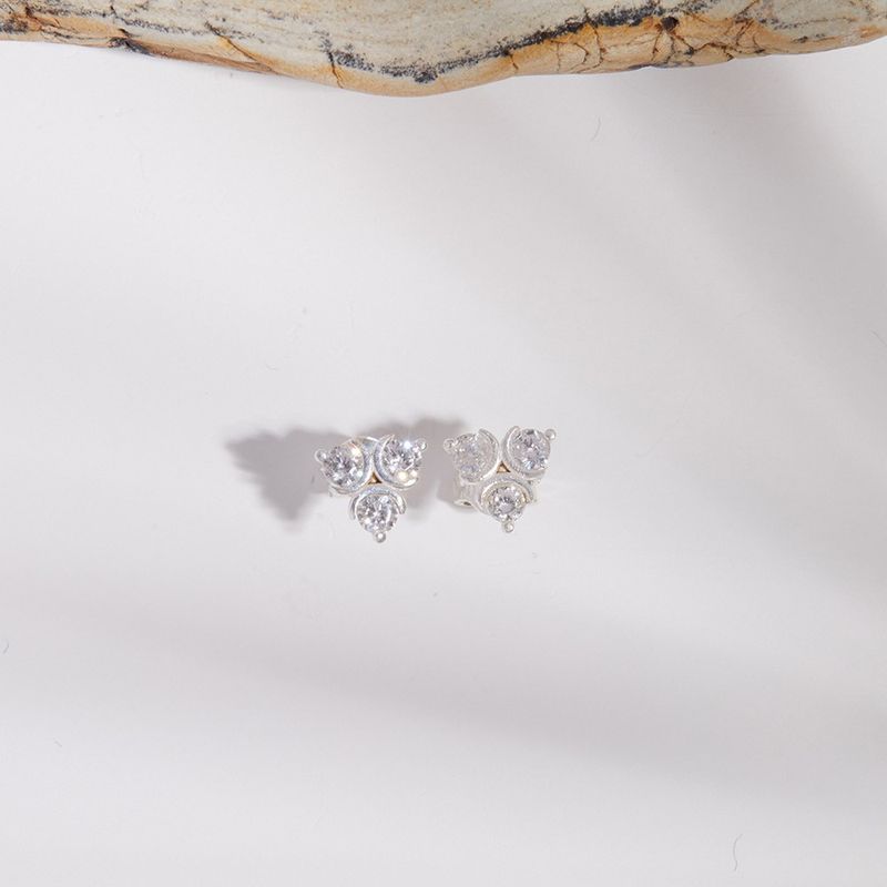 Fashion, accesorii si bijuterii - Femei - Bijuterii femei - Cercei femei - Cercei, Heliophilia, argint 925, argintiu, anti-alergic, 136ELS1256 - Infinity.ro