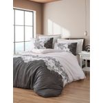 Casa si Gradina - Textile si covoare - Lenjerii de pat - Seturi de lenjerie - Set lenjerie pat dublu, L'essentiel Maison, bej, 65% bumbac 35% poliester, husa pilota 200x220 cm, cearsaf 240x260 cm, fete perna 50x70 cm - Infinity.ro