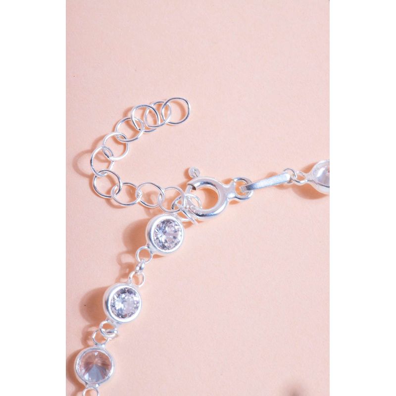 Fashion, accesorii si bijuterii - Femei - Bijuterii femei - Bratari femei - Bratara, Heliophilia, argint 925, albastru, zirconiu, marime universala - Infinity.ro