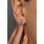 Fashion, accesorii si bijuterii - Femei - Bijuterii femei - Cercei femei - Cercei, Heliophilia, femei, aur roz, argint 925, 136ELS1524 - Infinity.ro