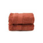 Casa si Gradina - Textile si covoare - Textile baie - Prosoape - Set prosoape de mana, L'essentiel Maison, ghimbir, 50x90 cm, 100% bumbac, 2 bucati - Infinity.ro