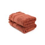 Casa si Gradina - Textile si covoare - Textile baie - Prosoape - Set prosoape de mana, L'essentiel Maison, ghimbir, 50x90 cm, 100% bumbac, 2 bucati - Infinity.ro