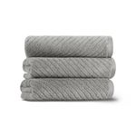 Casa si Gradina - Textile si covoare - Textile baie - Prosoape - Prosop de mana, L'essentiel Maison, gri, 40x71 cm, 100% bumbac - Infinity.ro