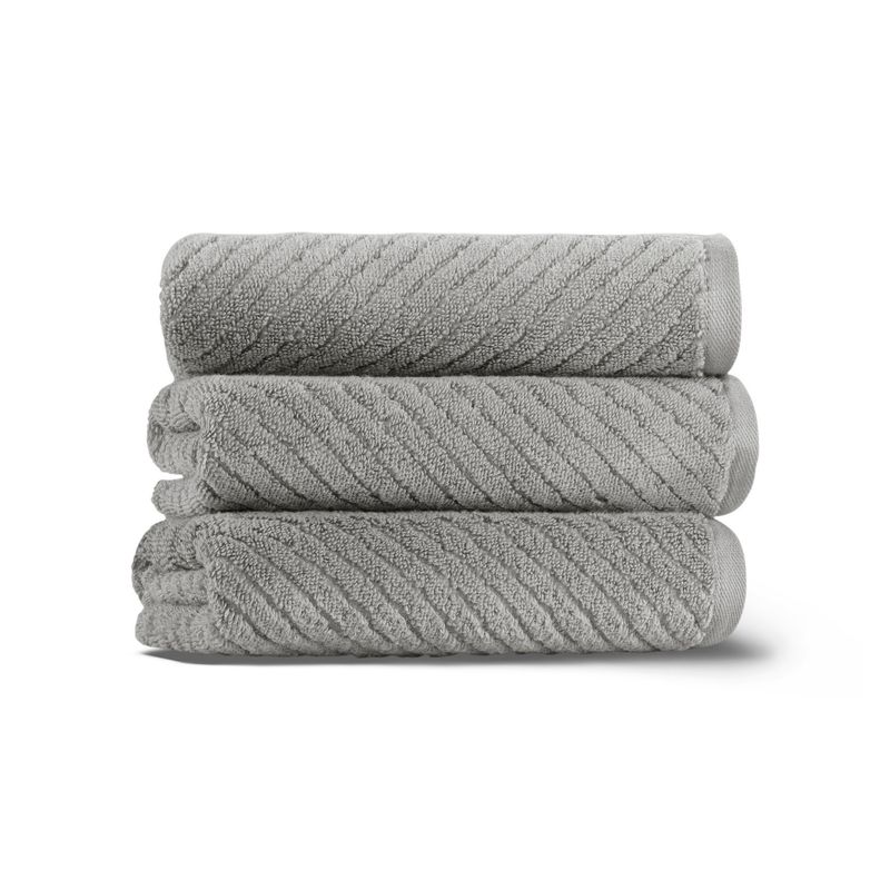 Casa si Gradina - Textile si covoare - Textile baie - Prosoape - Prosop de mana, L'essentiel Maison, gri, 40x71 cm, 100% bumbac - Infinity.ro