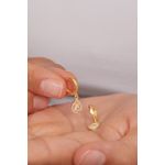 Fashion, accesorii si bijuterii - Femei - Bijuterii femei - Coliere femei - Set colier si cercei, Heliophilia, argint 925, auriu, 757ELS2522 - Infinity.ro