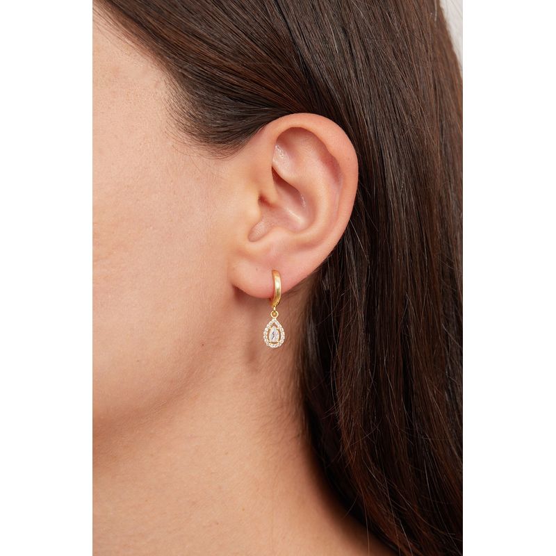 Fashion, accesorii si bijuterii - Femei - Bijuterii femei - Coliere femei - Set colier si cercei, Heliophilia, argint 925, auriu, 757ELS2522 - Infinity.ro