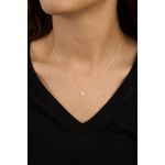 Fashion, accesorii si bijuterii - Femei - Bijuterii femei - Coliere femei - Colier, Heliophilia, argint 925, argintiu, piatra zirconiu, marime universala, 757ELS2212 - Infinity.ro