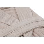 Casa si Gradina - Textile si covoare - Textile baie - Halate de baie - Halat de baie, L'essentiel Maison, cappuccino, marimea l, 100% bumbac - Infinity.ro