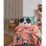 Casa si Gradina - Textile si covoare - Lenjerii de pat - Lenjerii copii - Set de pat single, L'essentiel Maison, roz, 100% bumbac, 160x235 cm - Infinity.ro