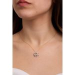 Fashion, accesorii si bijuterii - Femei - Bijuterii femei - Coliere femei - Colier, Heliophilia, argint 925, argintiu, lungime lant 42+5 cm, diametru pandantiv 1,5 cm, 757ELS2168 - Infinity.ro