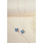 Fashion, accesorii si bijuterii - Femei - Bijuterii femei - Coliere femei - Set colier si bratara, Heliophilia, argint 925, albastru, o marime - Infinity.ro