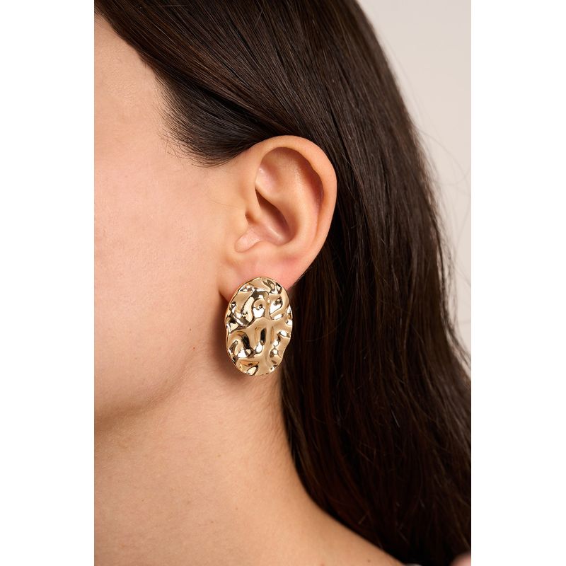 Fashion, accesorii si bijuterii - Femei - Bijuterii femei - Cercei femei - Cercei, Heliophilia, metal, auriu, marime unica, 757ELS1355 - Infinity.ro