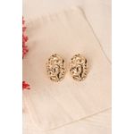 Fashion, accesorii si bijuterii - Femei - Bijuterii femei - Cercei femei - Cercei, Heliophilia, metal, auriu, marime unica, 757ELS1355 - Infinity.ro