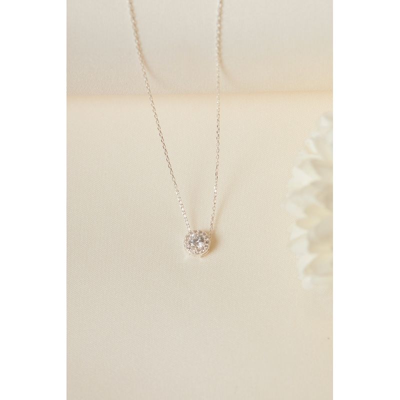 Fashion, accesorii si bijuterii - Femei - Bijuterii femei - Coliere femei - Set colier si cercei, Heliophilia, argint 925, argintiu, marime universala, 757ELS2508 - Infinity.ro