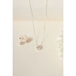 Fashion, accesorii si bijuterii - Femei - Bijuterii femei - Coliere femei - Set colier si cercei, Heliophilia, argint 925, argintiu, marime universala, 757ELS2508 - Infinity.ro