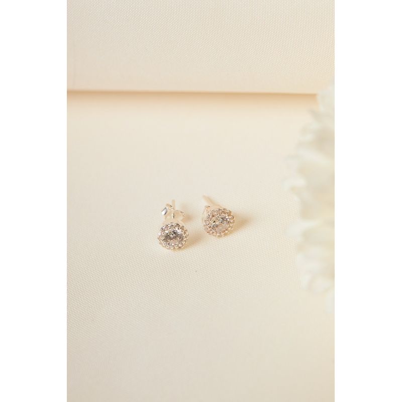 Fashion, accesorii si bijuterii - Femei - Bijuterii femei - Coliere femei - Set colier si cercei, Heliophilia, argint 925, argintiu, marime universala, 757ELS2508 - Infinity.ro