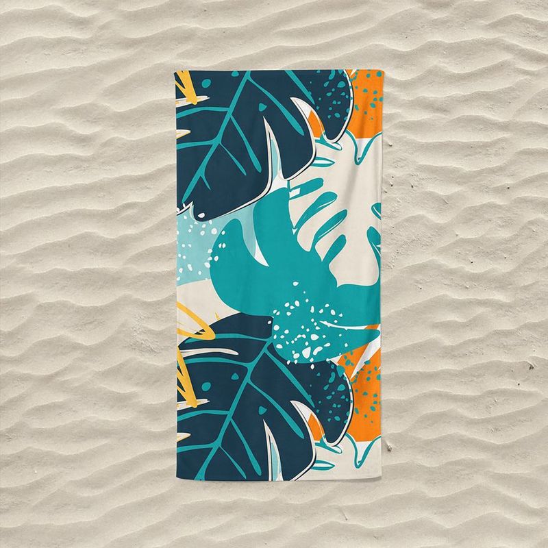 Casa si Gradina - Textile si covoare - Textile baie - Prosoape - Prosop de plaja, L'essentiel Maison, multicolor, 75x150 cm, 60% bumbac, 40% poliester, lavabil la masina - Infinity.ro