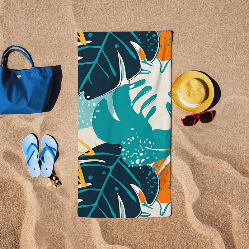 Casa si Gradina - Textile si covoare - Textile baie - Prosoape - Prosop de plaja, L'essentiel Maison, multicolor, 75x150 cm, 60% bumbac, 40% poliester, lavabil la masina - Infinity.ro