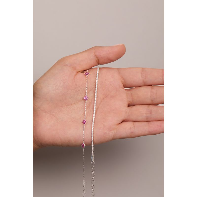 Fashion, accesorii si bijuterii - Femei - Bijuterii femei - Bratari femei - Bratara, Heliophilia, argint 925, argintiu, zirconiu, 757ELS1554 - Infinity.ro