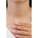 Fashion, accesorii si bijuterii - Femei - Bijuterii femei - Coliere femei - Colier, Heliophilia, metal, auriu, lungime lant 40+5 cm, 410ELK1619 - Infinity.ro