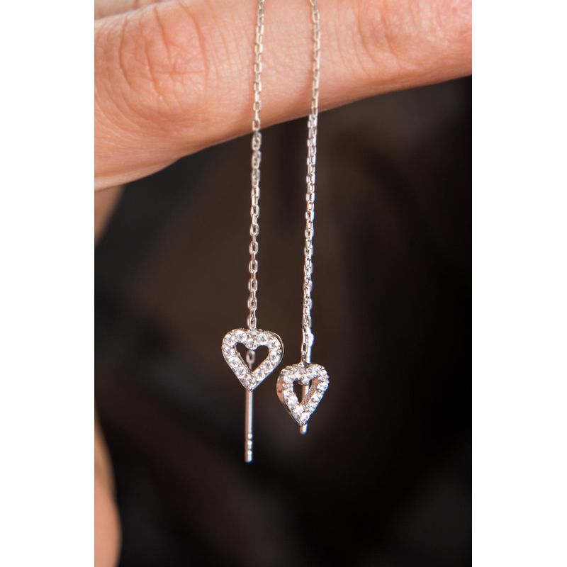 Fashion, accesorii si bijuterii - Femei - Bijuterii femei - Cercei femei - Cercei, Heliophilia, argint 925, multicolor, 12.3 cm, zirconiu - Infinity.ro