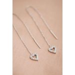 Fashion, accesorii si bijuterii - Femei - Bijuterii femei - Cercei femei - Cercei, Heliophilia, argint 925, multicolor, 12.3 cm, zirconiu - Infinity.ro