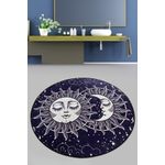 Casa si Gradina - Textile si covoare - Covoare - Covorase baie - Covoras de baie, L'essentiel Maison, multicolor, 80 cm, 100% poliester, antiderapant, 359CHL4975 - Infinity.ro