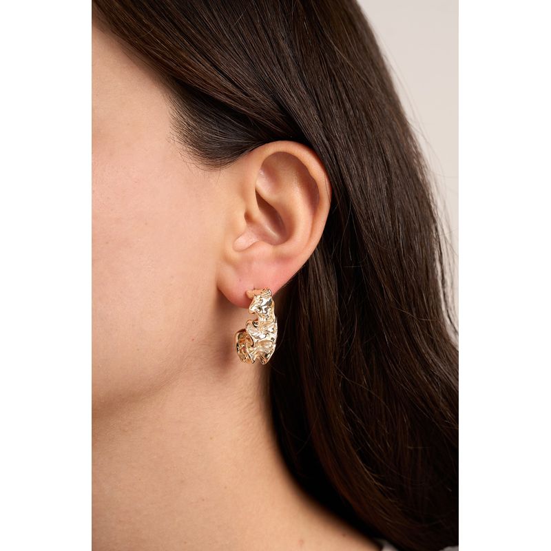 Fashion, accesorii si bijuterii - Femei - Bijuterii femei - Cercei femei - Cercei, Heliophilia, metal, auriu, marime unica, 757ELS1361 - Infinity.ro