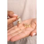 Fashion, accesorii si bijuterii - Femei - Bijuterii femei - Cercei femei - Cercei, Heliophilia, metal, auriu, marime unica, 757ELS1361 - Infinity.ro