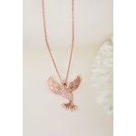 Fashion, accesorii si bijuterii - Femei - Bijuterii femei - Coliere femei - Colier, Heliophilia, argint 925, argintiu, lungime lant 42+5 cm, pandantiv 2 cm - Infinity.ro