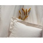 Casa si Gradina - Textile si covoare - Lenjerii de pat - Seturi de lenjerie - Set lenjerie pat dublu, L'essentiel Maison, ecru, 200x220 cm, 100% bumbac satinat - Infinity.ro