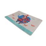 Casa si Gradina - Textile si covoare - Covoare - Covorase baie - Covoras de baie, L'essentiel Maison, multicolor, 80x120 cm, 100% poliester, antiderapant, 359CHL4354 - Infinity.ro