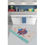 Casa si Gradina - Textile si covoare - Covoare - Covorase baie - Covoras de baie, L'essentiel Maison, multicolor, 80x120 cm, 100% poliester, antiderapant, 359CHL4354 - Infinity.ro