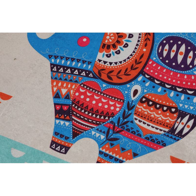 Casa si Gradina - Textile si covoare - Covoare - Covorase baie - Covoras de baie, L'essentiel Maison, multicolor, 80x120 cm, 100% poliester, antiderapant, 359CHL4354 - Infinity.ro