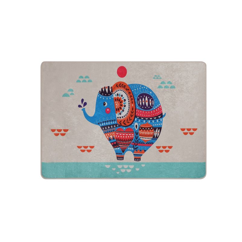 Casa si Gradina - Textile si covoare - Covoare - Covorase baie - Covoras de baie, L'essentiel Maison, multicolor, 80x120 cm, 100% poliester, antiderapant, 359CHL4354 - Infinity.ro