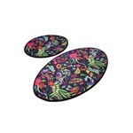 Casa si Gradina - Textile si covoare - Covoare - Covorase baie - Set covorase baie, L'essentiel Maison, multicolor, 50x60 cm si 60x100 cm, 100% poliester, antiderapant, 359CHL2479 - Infinity.ro