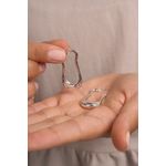 Fashion, accesorii si bijuterii - Femei - Bijuterii femei - Cercei femei - Cercei, Heliophilia, metal, argintiu, marime universala, 757ELS1375 - Infinity.ro