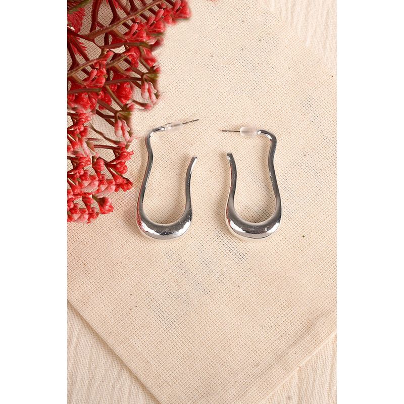 Fashion, accesorii si bijuterii - Femei - Bijuterii femei - Cercei femei - Cercei, Heliophilia, metal, argintiu, marime universala, 757ELS1375 - Infinity.ro