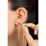 Fashion, accesorii si bijuterii - Femei - Bijuterii femei - Cercei femei - Cercei, Heliophilia, dama, auriu, argint 925, rezistent la oxidare - Infinity.ro