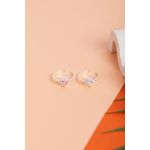 Fashion, accesorii si bijuterii - Femei - Bijuterii femei - Inele femei - Inel, Heliophilia, femei, roz, argint 925, ajustabil, zirconiu - Infinity.ro