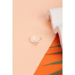 Fashion, accesorii si bijuterii - Femei - Bijuterii femei - Inele femei - Inel, Heliophilia, femei, roz, argint 925, ajustabil, zirconiu - Infinity.ro