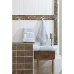 Casa si Gradina - Textile si covoare - Textile baie - Prosoape - Set prosoape, L'essentiel Maison, gri deschis, 50x70 cm + 90x160 cm, 100% bumbac - Infinity.ro