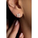 Fashion, accesorii si bijuterii - Femei - Bijuterii femei - Coliere femei - Set colier si cercei, Heliophilia, argint 925, argintiu alb - Infinity.ro