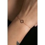 Fashion, accesorii si bijuterii - Femei - Bijuterii femei - Bratari femei - Bratara, Heliophilia, argint 925, rose gold, 9.4x10.3 mm - Infinity.ro