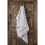 Casa si Gradina - Textile si covoare - Textile baie - Prosoape - Prosop de plaja, L'essentiel Maison, rosu, 100x180 cm, 100% bumbac - Infinity.ro